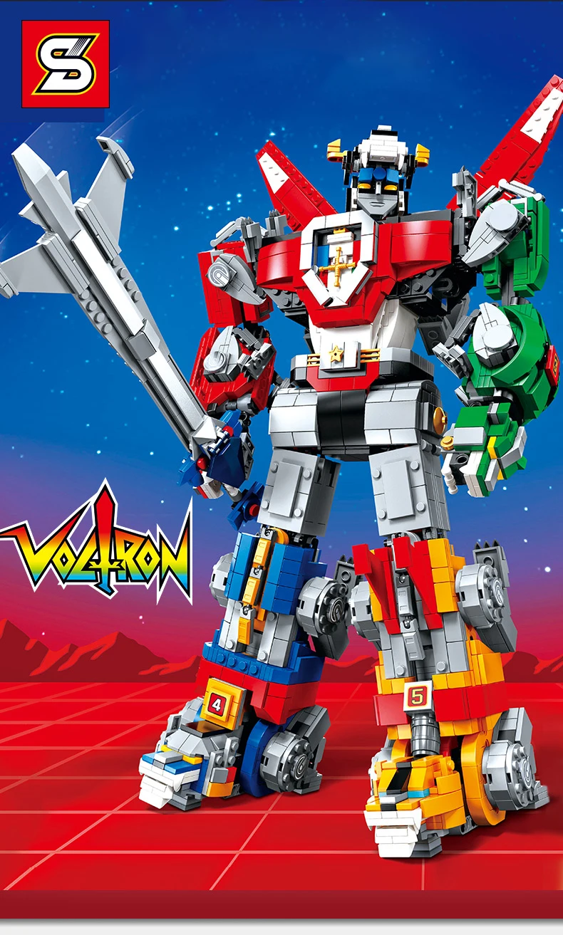 voltron robot toy