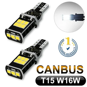 

2Pcs W16W T15 LED Bulbs For Hyundai Accent 2004 2005 2006 2007 2008 2009 2010 2011 2012 2013 2014 Car Backup Reserve Lights 12V