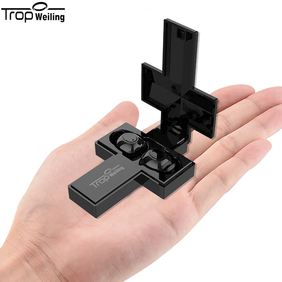 

Trop Weiling Tws Bluetooth 5.0 Earphone Sport Gaming Headset Christian In Ear Earbuds Hifi Headphone Earphone for xiaomi/Iphone