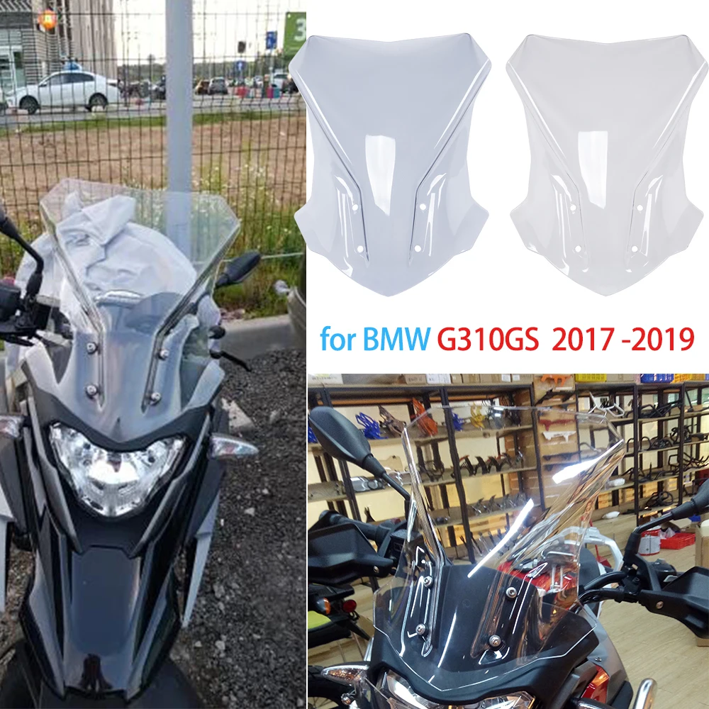 

17 18 19 G 310 GS Touring Windshield Screen Deflector Windscreen Pare-brise for BMW G310GS G 310GS 2017 2018 2019