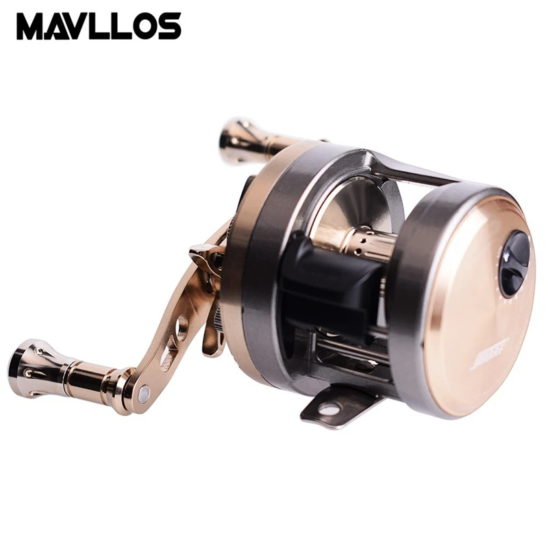 Mavllos 10BB высокое соотношение 7 0: 1/6 1 металлическая круглая Катушка Для заброса