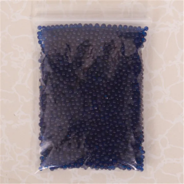 100Pcs-blue 100 шт, гидрогель в форме жемчуга, 10 г, Кристальные шарики для выращивания почвы, милые гидрогелевые Волшебные гелевые желейные шарики, морские детские украшения для дома - Цвет: 100Pcs-blue