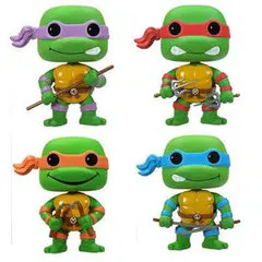 Diffuse Will аниме Tmnt2012 версия 4-Черепашки ниндзя с базовым мобильным модельным гаражным комплектом