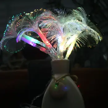 

LED Morning Glory Fiber Optic Battery LED String Strip Night Light Lamp Party Holiday CHRISTMAS WEDDING Decoration LED Light