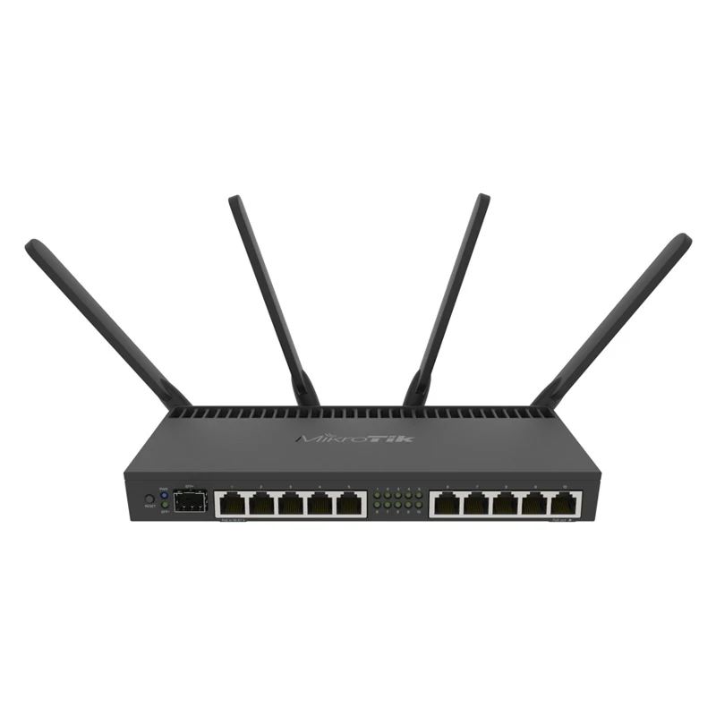 Роутер MikroTik RB4011iGS+5HacQ2HnD-IN AC2000 черный