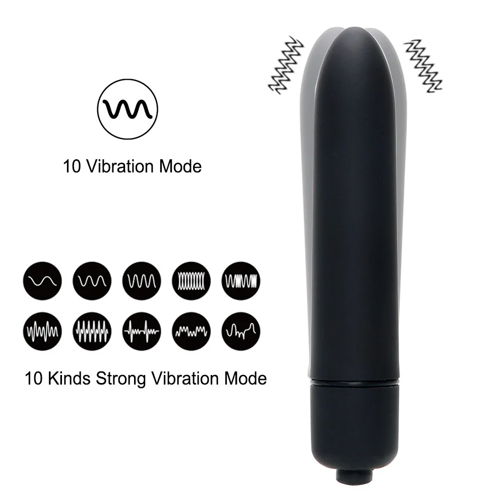 Female Sex Toys 10 Frequency Vibration Vibrator Waterproof Clitoris Stimulator Dildo For Woman Couple