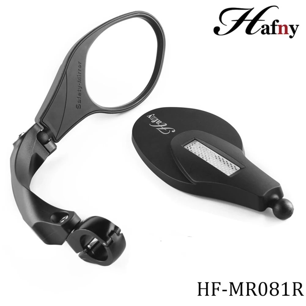 

Hafny Handiness Firmness Adjustable Collapsible Stainless Steel Mirror Mountain Bike Rearview Mirror