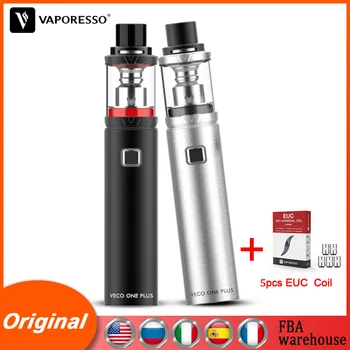

Original Vaporesso Vape Pen VECO ONE Plus Kit Built in 1500/3000mAh Battery with 2/4ml VECO Tank Ceramic Traditional EUC Coil