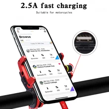 Держатель телефона мотоцикла с USB зарядным устройством для Moto 4,5-6," аксессуары мотоцикл горный велосипед