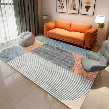 

Nordic Carpet Modern Luxury Carpets For Living Room Bedroom Large Size Rug Home Decorative Pad Children Room Climbing Mat