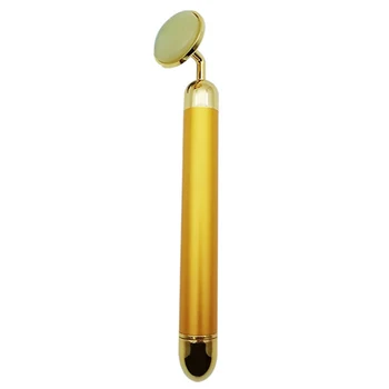 

Anti Wrinkle Massage Head Spa Jade Electric Vibration Skin Care Tightening Tool Bar Slimming Facial Roller Lifting Waterproof