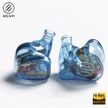 

2019 BGVP DM6 5BA Customized Earphone HiFi earphone Monitor in-ear Balanced Armature Earphone MMCX cable Replaceable cable