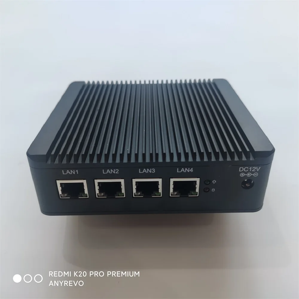 2.5G Router Intel Celeron J4125 Quad Core 4 I225 2500M Nics DDR4 HD-MI VGA pfSense OPNsense Ubuntu VPN firewall Server | Компьютеры и