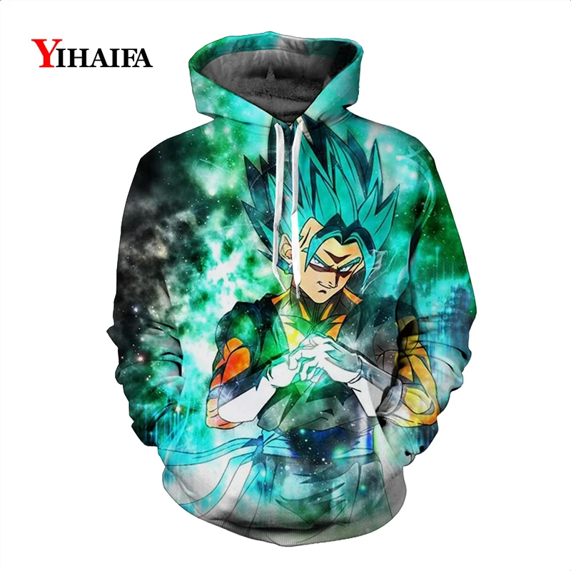 

Men's Hoodies Anime 3D Print Dragon Ball Z Sweatshirt Harajuku Pullover Casual Hoody Man dbz figure Sportswear Hoodie Coat