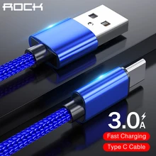 1 м USB C кабель для быстрой зарядки usb type C кабель для samsung Galaxy S10 S9 S8 Note 8 OnePlus 2 3 4 5 6 6t Xiaomi 8 9 nintendo