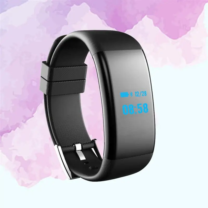 DF30 Bluetooth Smart Wristband OLED Color Screen Heart Rate Monitor Blood Pressure Call Reminder Sleep Monitor Smart Band
