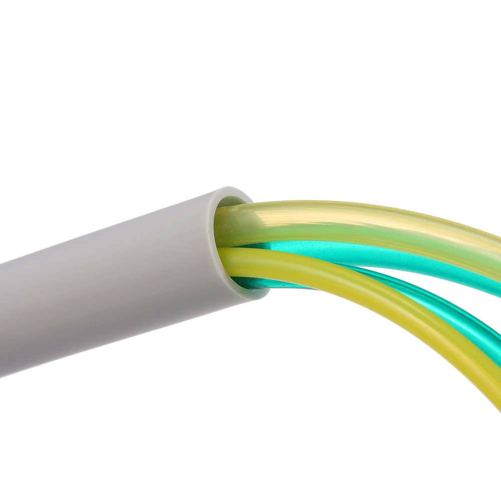 

Dental 4 Holes Handpiece Hose Tube Silicone Tubing Pipe With Connector For Motor High Speed Handpiece Dentistry Material