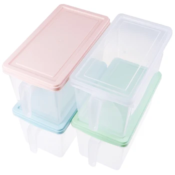 

Kitchen Transparent PP Storage Box Grains Beans Storage Contain Sealed Home Organizer Food Container Refrigerator Storage Boxes