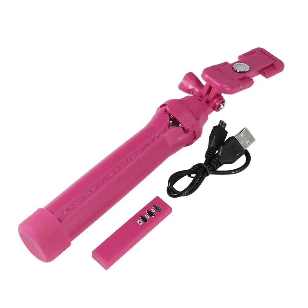 

3 in 1 Bluetooth Selfie Stick With Remote Shutter Handheld Mini Tripod Self-portrait Monopod Phone For Smart Phones Cameras