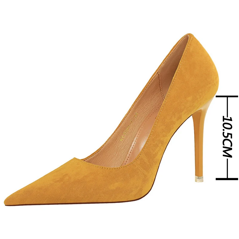 Shoes Suede Women Pumps New High Heels Fashion Sexy Party Shoes Stiletto Ladies Shoes Women Heels Plus Size 42 43