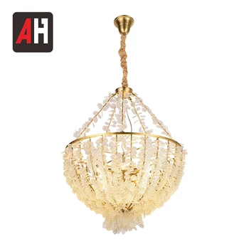 

Modern hotel project luxury decoration large crystal chandelier light