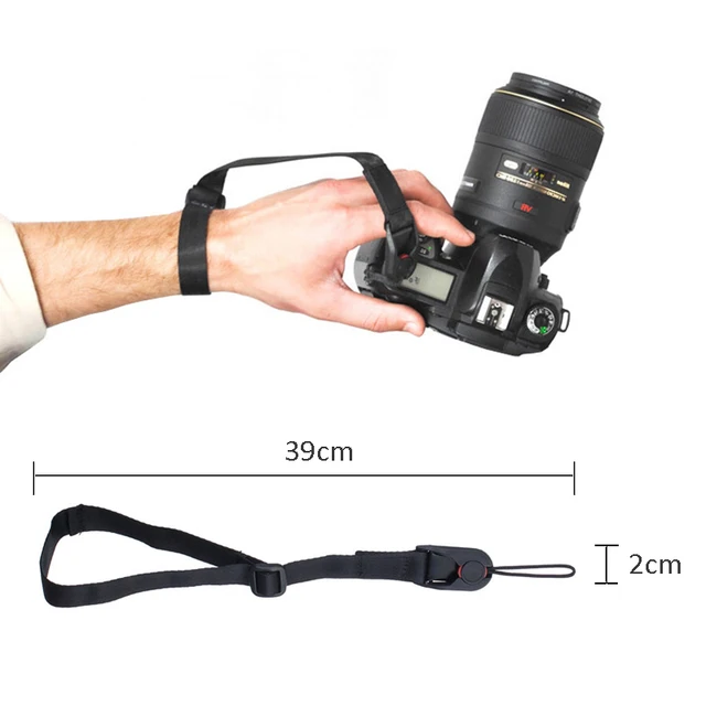 US $6.05 Anti-lost Wrist Strap Lanyard For GoPro 7 SJCAM Yi Sports Action Camera Neck Strap Sling With Metal