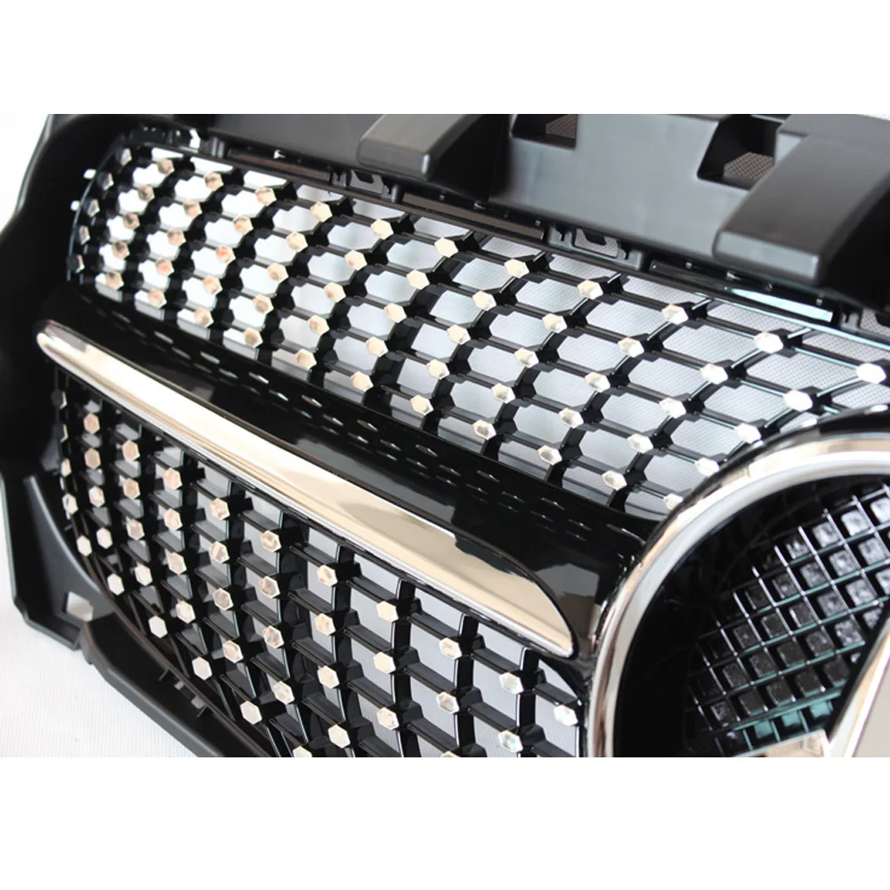 Передний бампер Гриль алмаз для Mercedes W117 CLA класс CLA180 CLA200 CLA250 CLA45