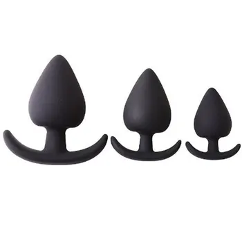WAKEWAY 5 Size Silicone Big Butt Plug Anal Sex Toys for Adults Men Woman Underwear Buttplug Dildo Masturbador Anus Dilatador 5