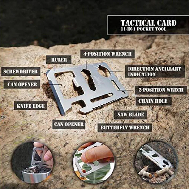 Survival Kit 40-in-1 Outdoor Tactical Tools Emergency Kit First Aid Kit Flashlight Knife Tactical Pen for Camping Hiking Hunting