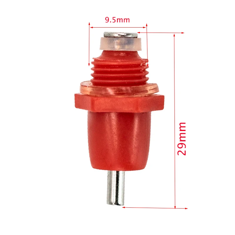 Poultry Drinking Cups Poultry Water Dispenser Poultry Waterer 10Pcs Poultry Chicken Nipple Drinker Drinking Fountain Red Spring Type Mouth Water Poultry Farming Feeding Equipment