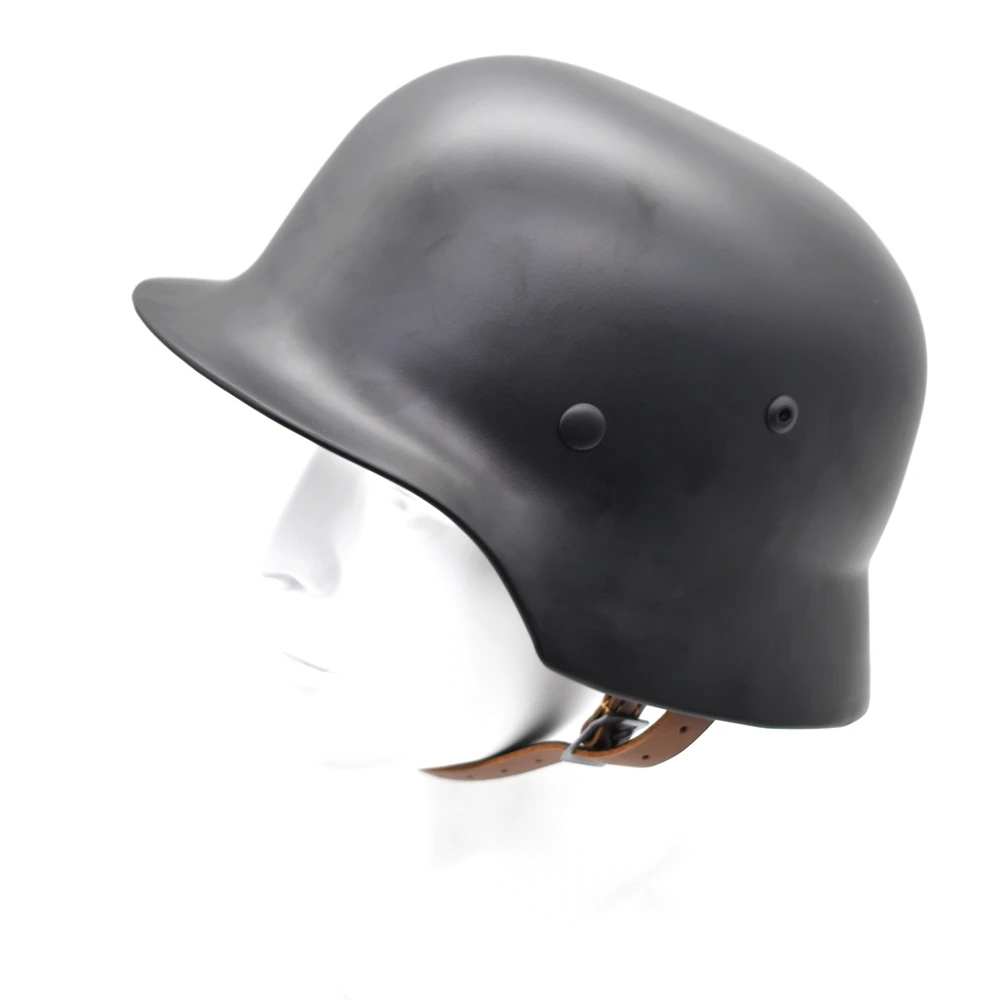 WW2 Német Elit M35 Acél helmes Cézium Kisfokú Svájci Légierő Acél helmes hadi Tréning kültéri Mechanikai munka safey helmets