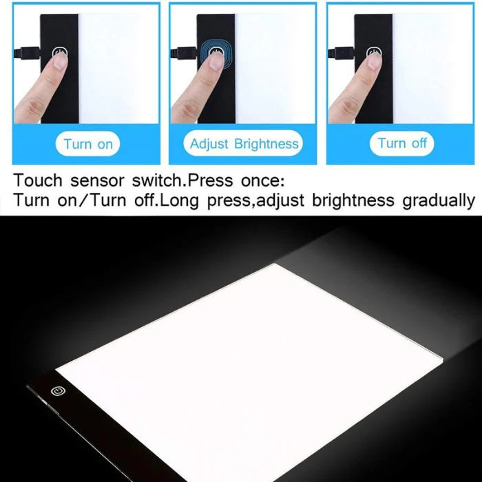 5D DIY Набор инструментов для алмазной живописи DIY A4 планшет со светодиодной подсветкой наборы для вышивки крестом JS22