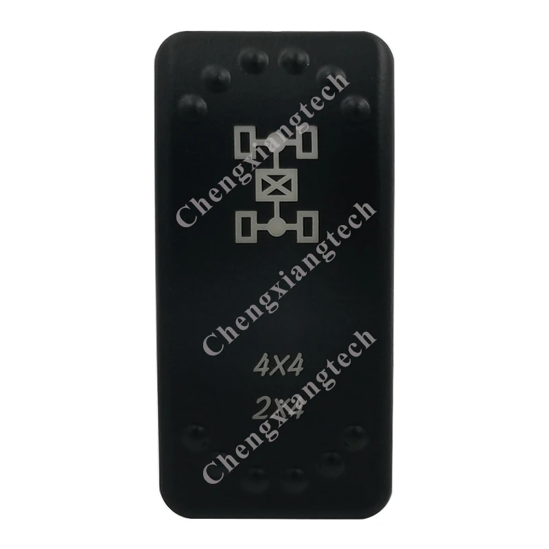 

Laser Etched -4x4/2x4 - Led Backlit Rocker Switch Cap for Car Boat Truck Rv Switch Auto DIY Replacing, Cover Only