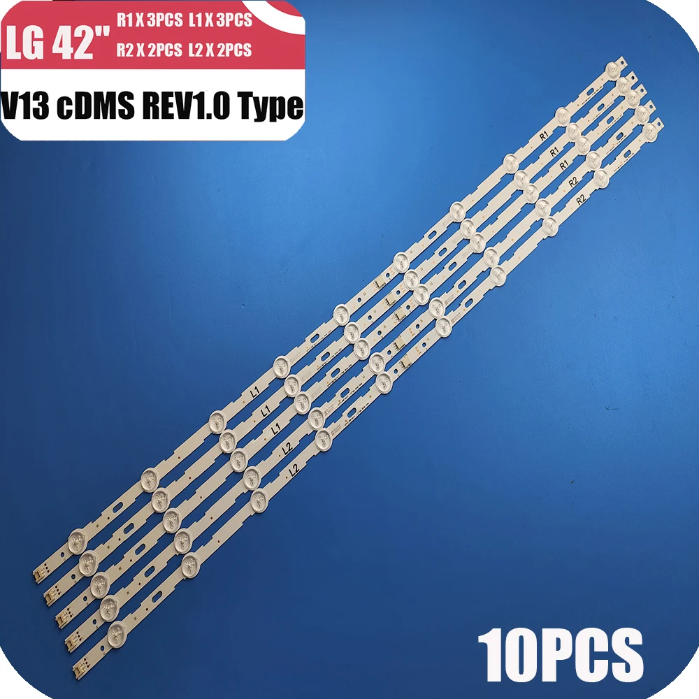 Led Strip Voor Lg 42 Inch Lcd Tv 42LN5200 6916L-1402A 6916L-1403A 6916L-1404A 6916L-1405A 42LN549C 42LN541C LC420DUE 42LN549E | Лампы и