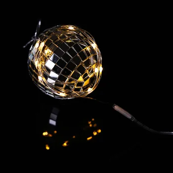 

LED Decorative Light String Button Cell Lighting Chain Decorative Bakery Copper Colorful Lights Warm White Multi-color Lamp Cake