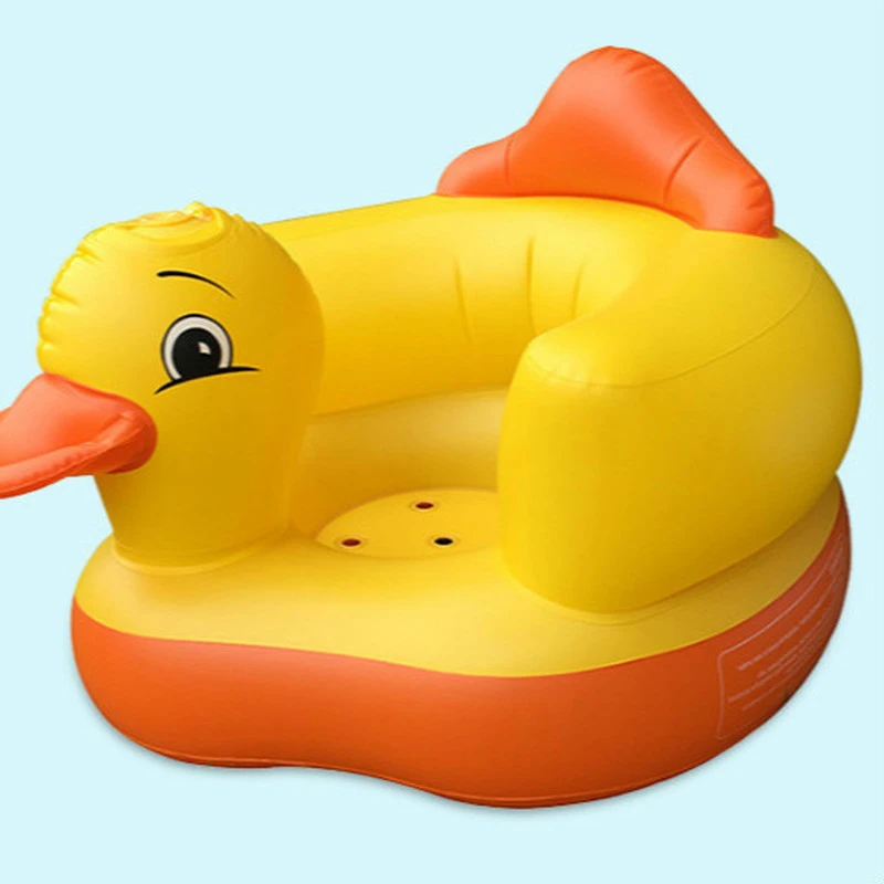 Canape Gonflable En Pvc Pour Enfants Portable Petit Canard Jaune Chaise De Salle A Manger Tabouret De Bain Pour Bebe Siege D Apprentissage Canape Pour Enfants Aliexpress