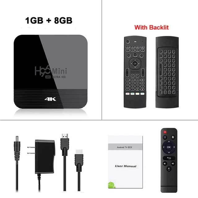 1G 8G Add MX3 Lit H96 мини H8 Android 9,0 ТВ приставка 4K Смарт ТВ приставка H.265 2,4G 5G Wifi Google плеер четырехъядерный медиаплеер Netflix Bluetooth 4,0 - Цвет: 1G 8G Add MX3 Lit