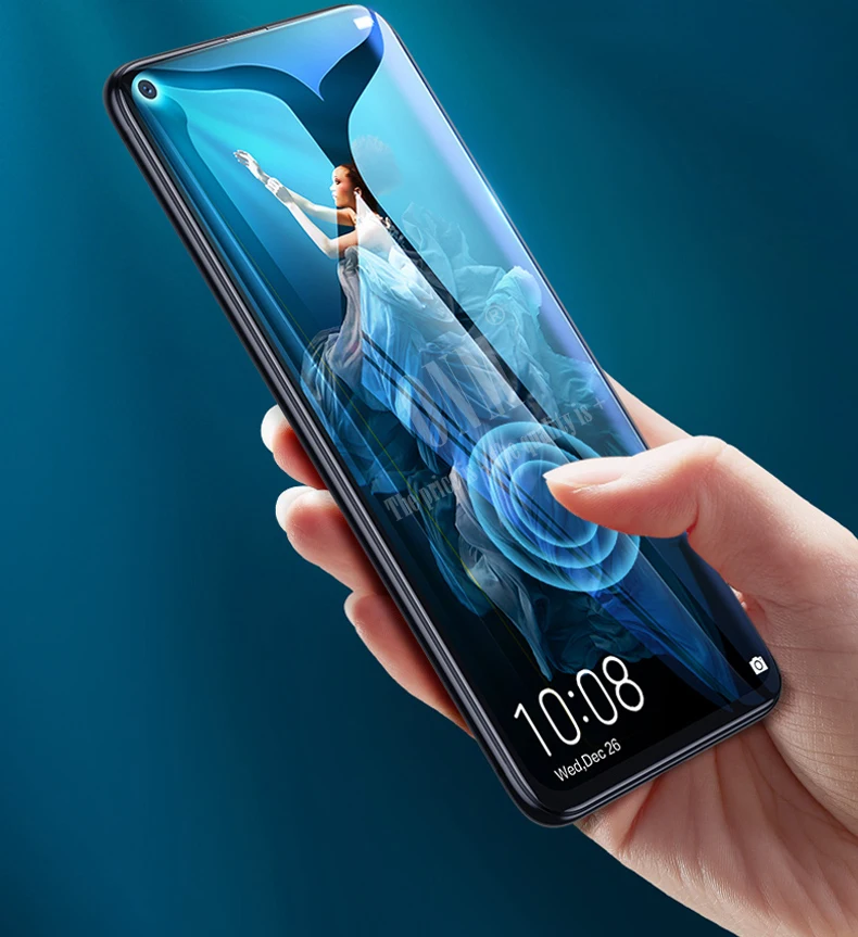 6D закаленное стекло для huawei Honor 20 Pro Полное покрытие изогнутая защитная пленка на экран для huawei Honor 20 защитное стекло