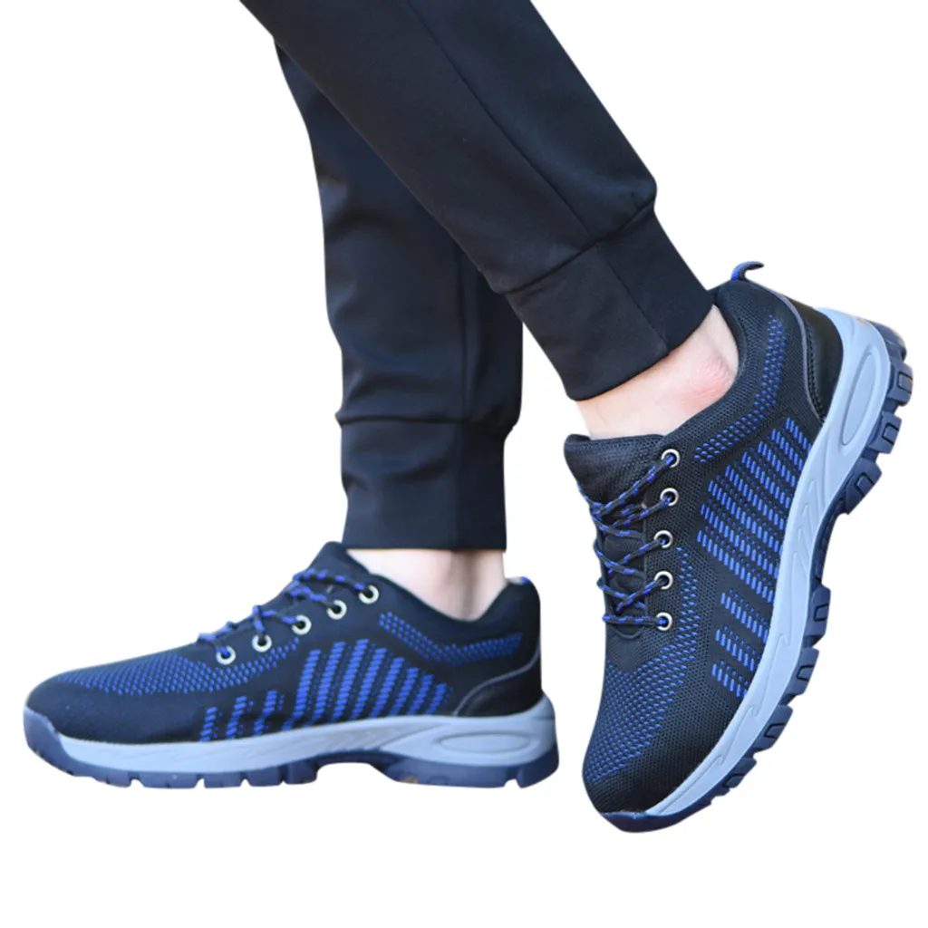 Running Shoes Women Sport Shoes Women's Mens Breathable Anti-smashing Safety Work Shoes Sports Sneakers For Women Zapato #z