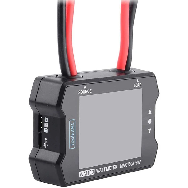 FFYY-ToolkitRC WM150 Ватт метр 150A 50 в измеритель мощности мотора высокая точность PPM тестер выхода сигнала