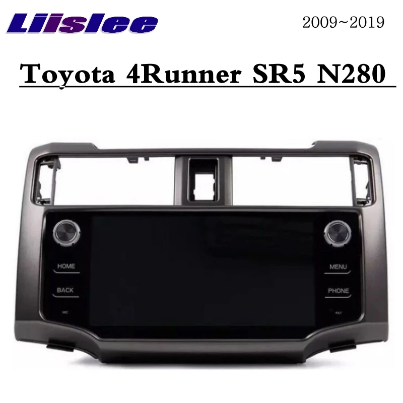 Для Toyota 4runner SR5 N280 2009~ Liislee NAVI 9 дюймов Автомобильный мультимедийный плеер CarPlay давления в шинах радио gps Map навигация