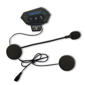 

Helmet Headphone Wireless Motorcycle Headset V4.2 Wireless Intercom Motor Bike Earphone Noise Reduction Microphone Mic