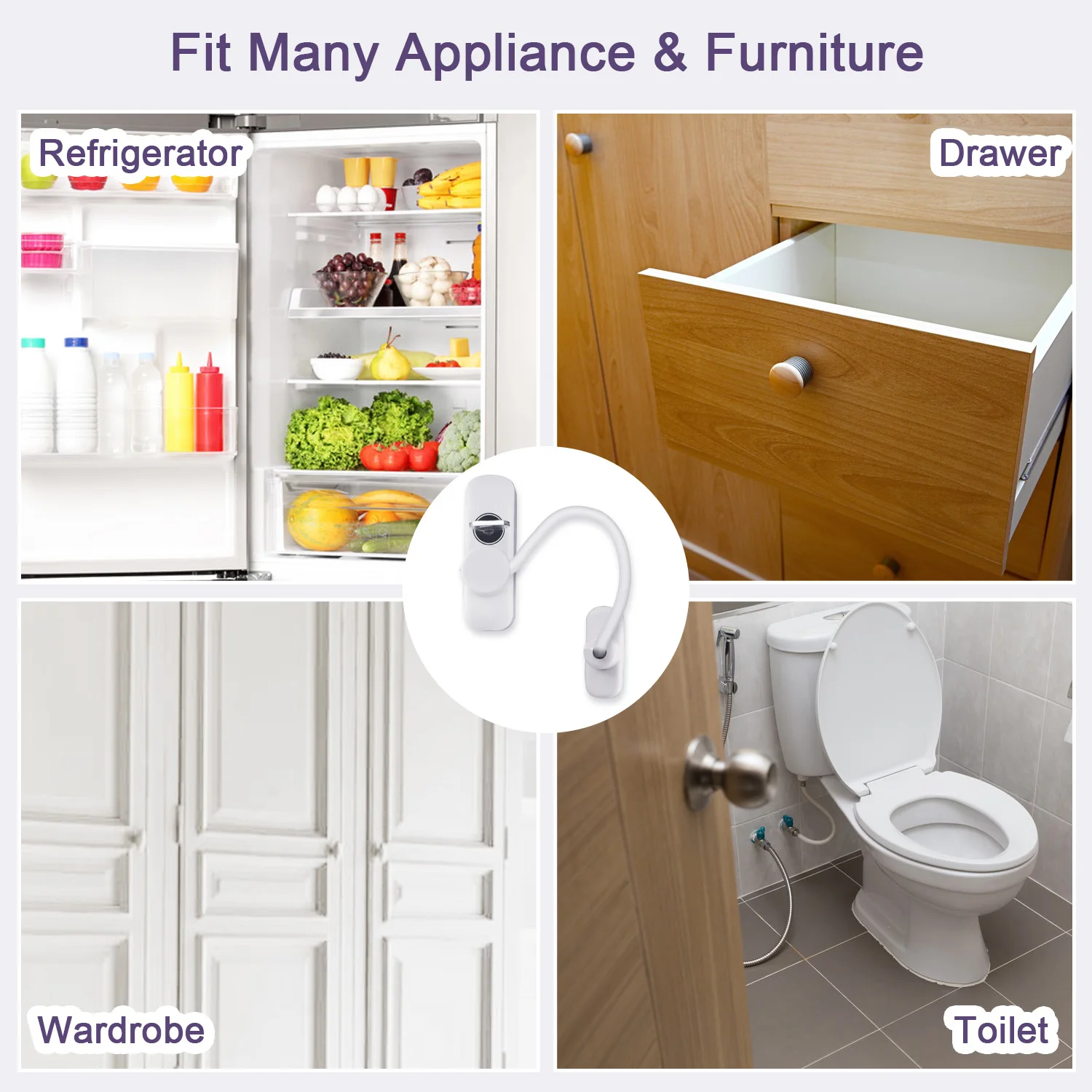 4PCS Kids Window Door Restrictor Security Safety Lock with Cable for Home Kitchen Living Room Bedroom Kindergarten School 4PCS Kids Window Door Restrictor Security Safety Lock with Cable for Home Kitchen Living Room Bedroom Kindergarten School