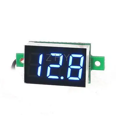 

Measure Range DC 3.0-30V Volt Voltage Meter Blue LED Digital Display