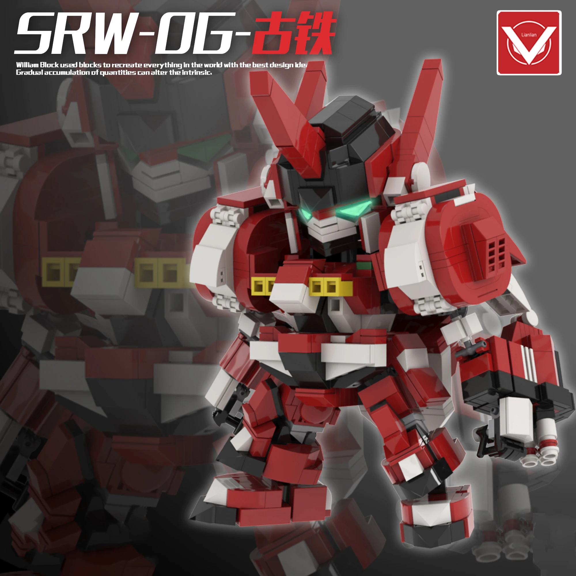 2019 Kennie новый индивидуальный дизайн MOC сделай сам 1012 + штук компактная модель 2 Gundam