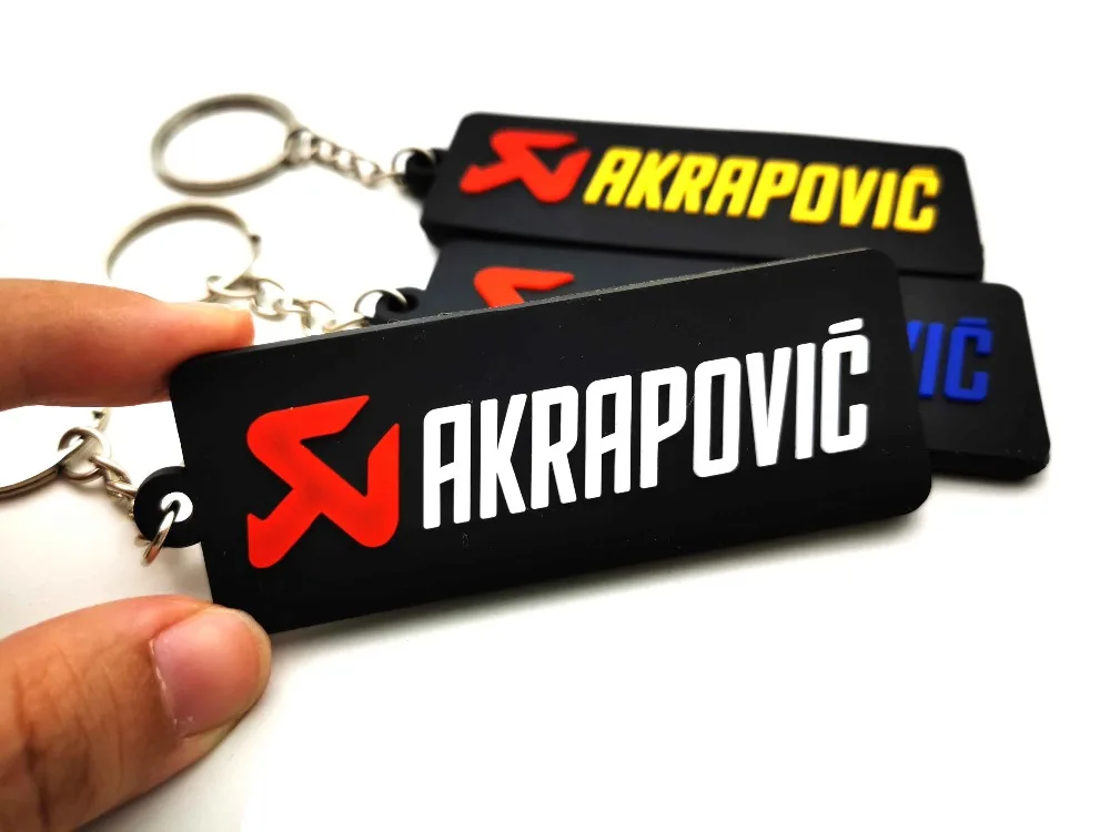 Брелок в виде мотоцикла, крутой персональный брелок для ключей Akrapovic