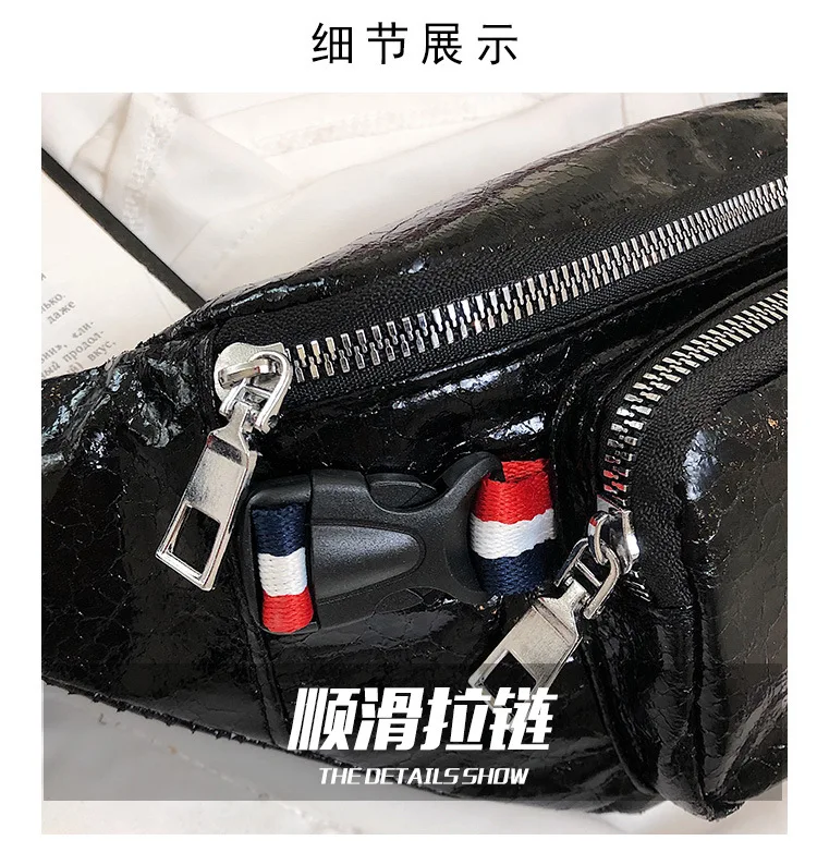 Chaohan версия 100 lap Наклонный модный поясной ремень девушка ins грудь мешок мед банджи мешок для прыжков