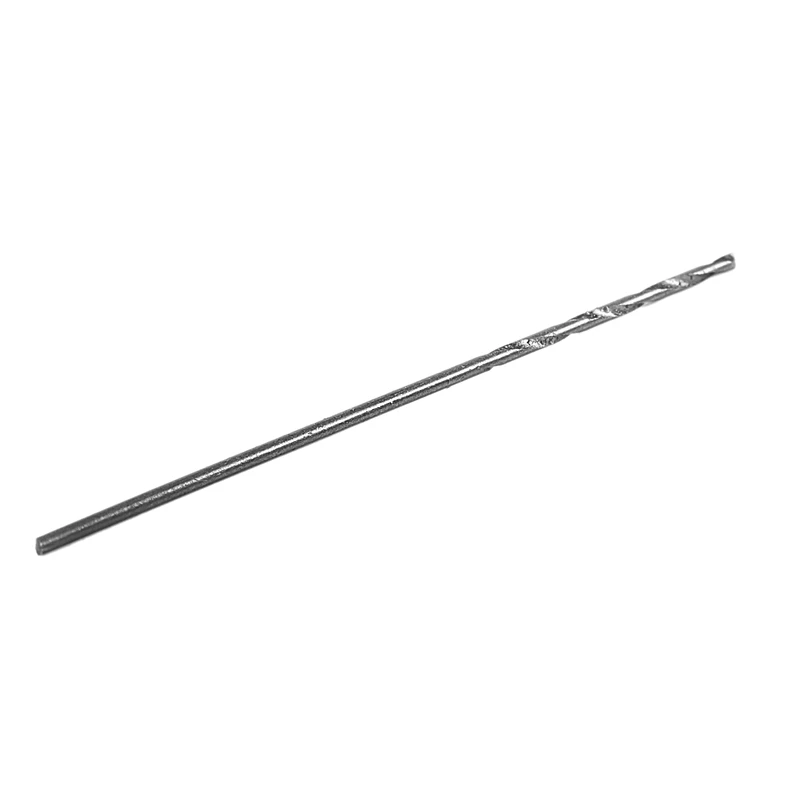 20 Pcs 0.5mm Diameter Straight Shank Metal Spiral Twist Drill Bit