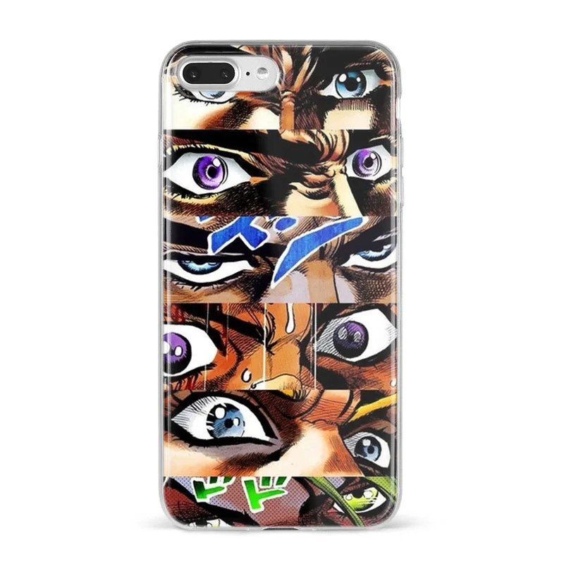 iphone 7 case JOJO’S BIZARRE ADVENTURE OVER HEAVEN JoJo Anime phone accessories Case Cover Shell For  iPhone XR MAX X 8 7 Plus 6 11 12Mini Pro iphone 7 wallet case