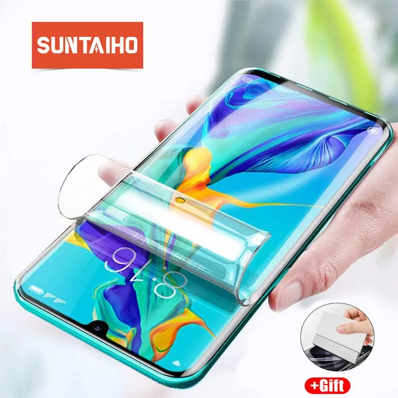 Гидрогелевая Защитная пленка для Huawei P20 P30 Pro Mate 20 10 Nova4 5 Mate30Pro не стекло|Защитные